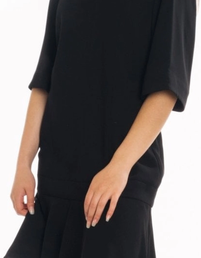 Smooth Twill Layer SLV Womens Short Sleeve Dress
