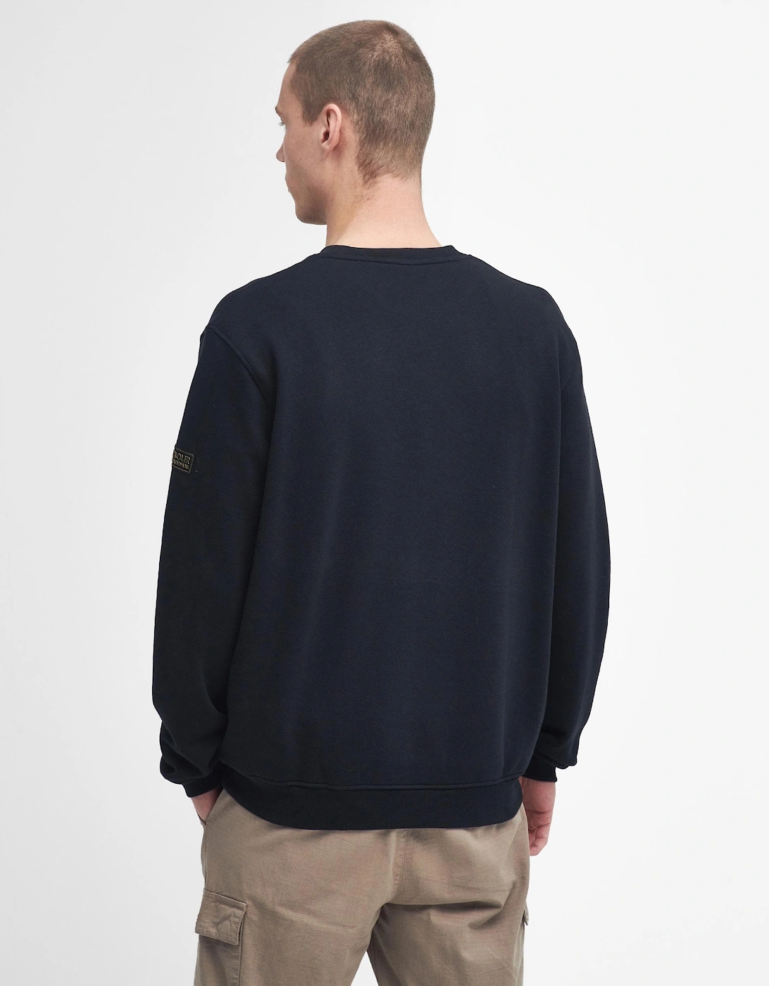 Outline Badge Mens Sweatshirt