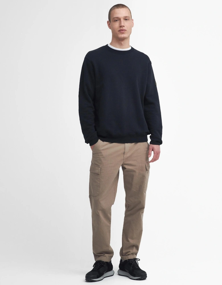 Outline Badge Mens Sweatshirt