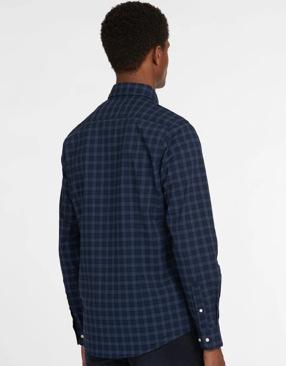 Lomond Tailored Mens Shirt - Midnight Tartan