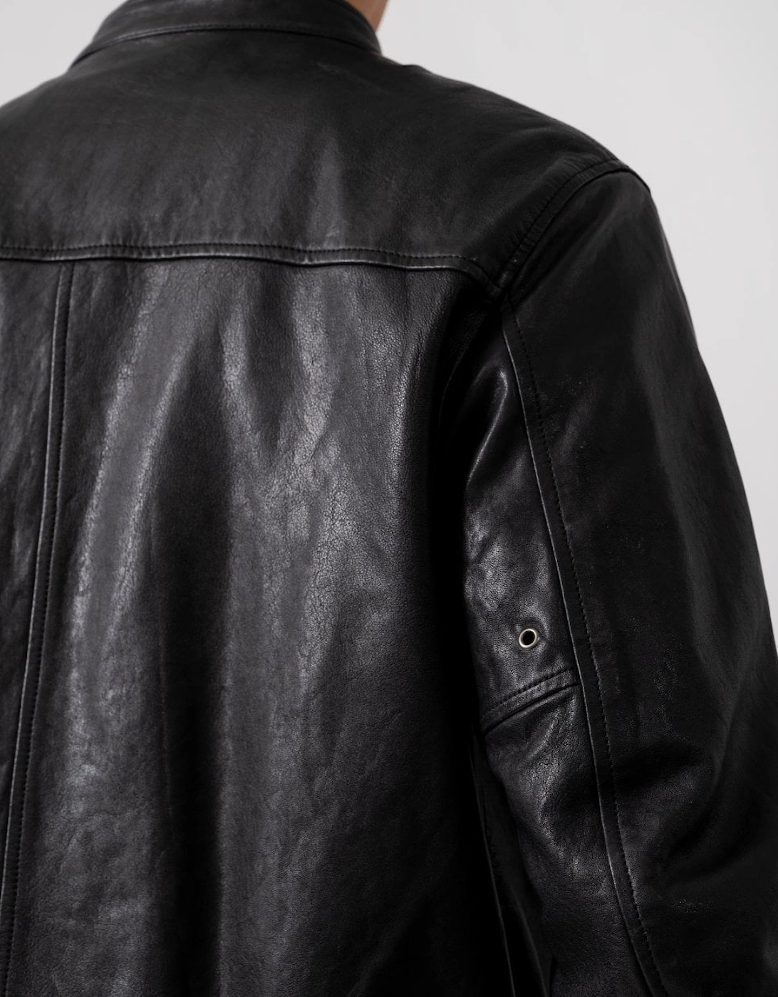 V Racer Mens Leather Jacket