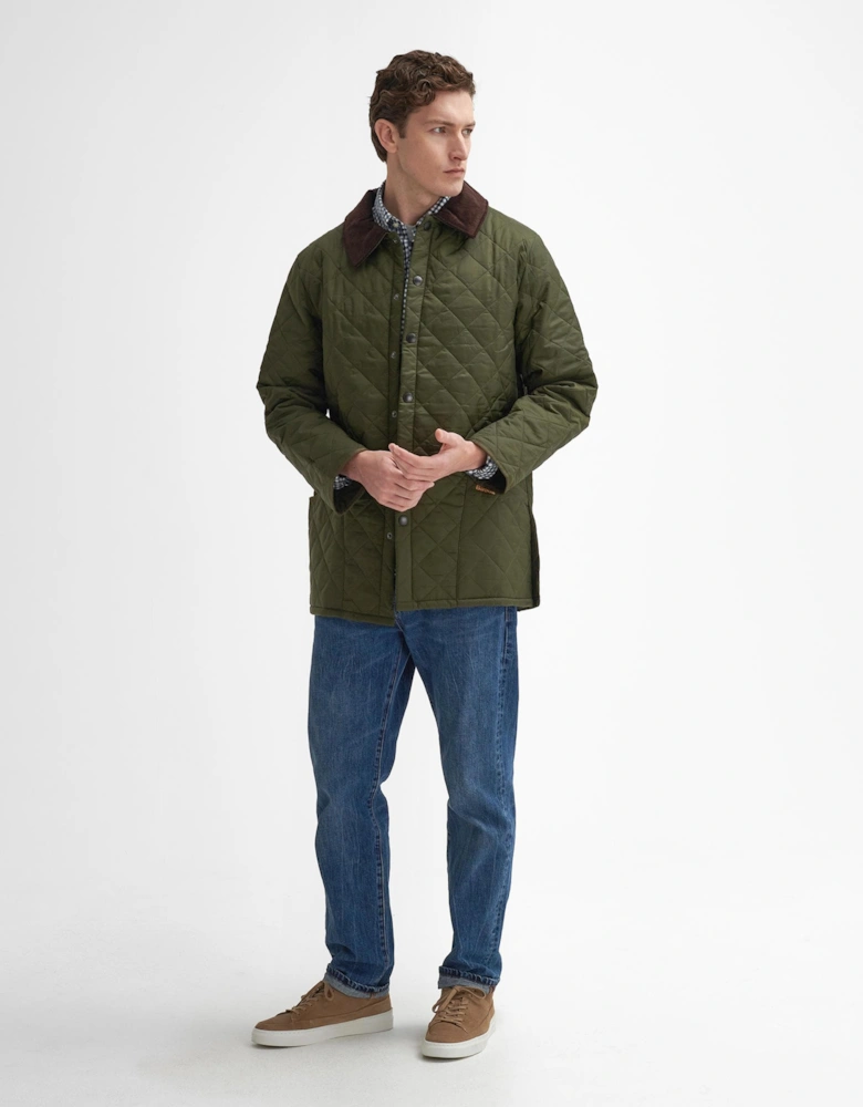 Liddesdale Mens Quilted Jacket - Olive