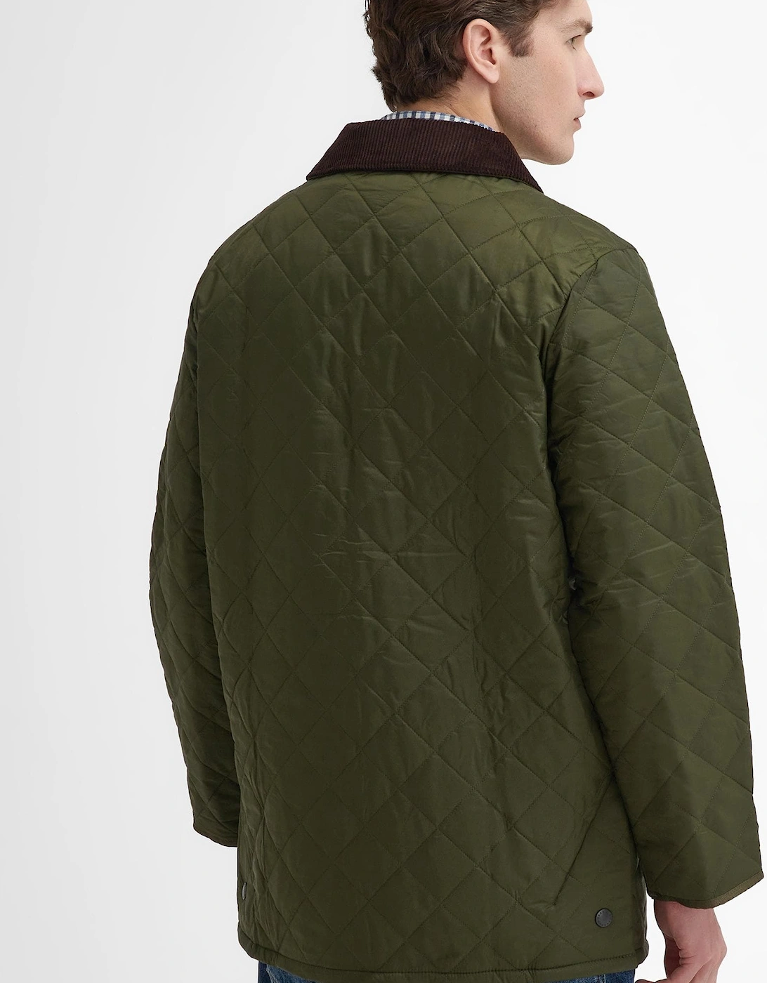 Liddesdale Mens Quilted Jacket - Olive