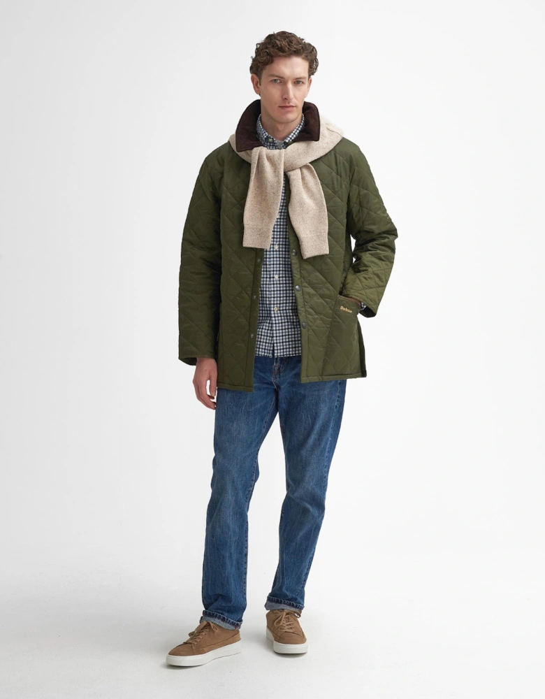 Liddesdale Mens Quilted Jacket - Olive