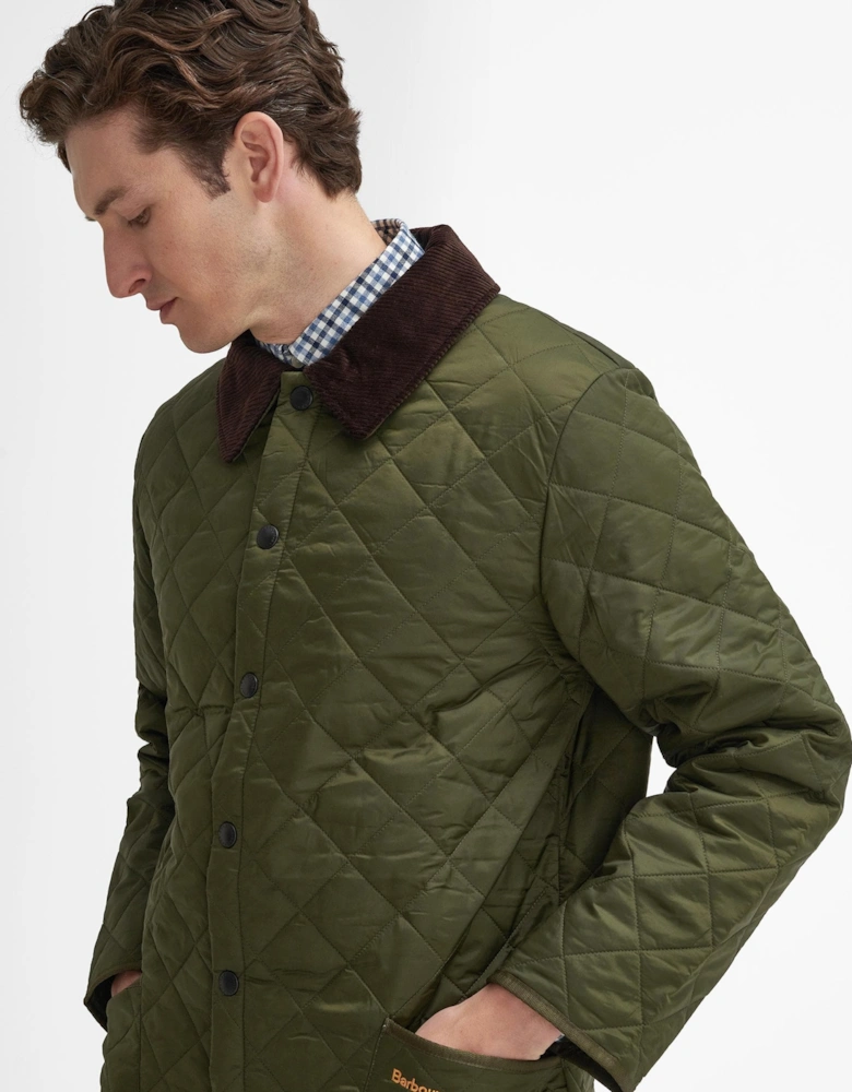 Liddesdale Mens Quilted Jacket - Olive