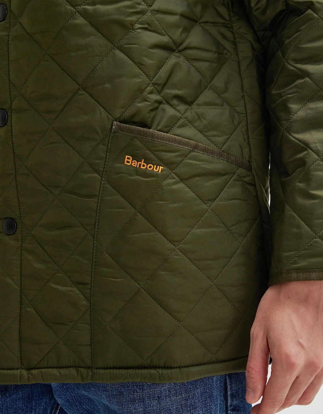 Liddesdale Mens Quilted Jacket - Olive