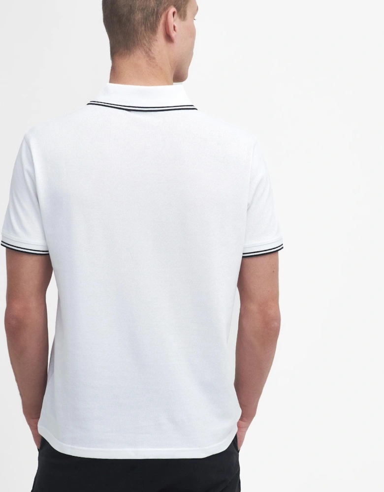 Evan Mens Tipped Polo Shirt