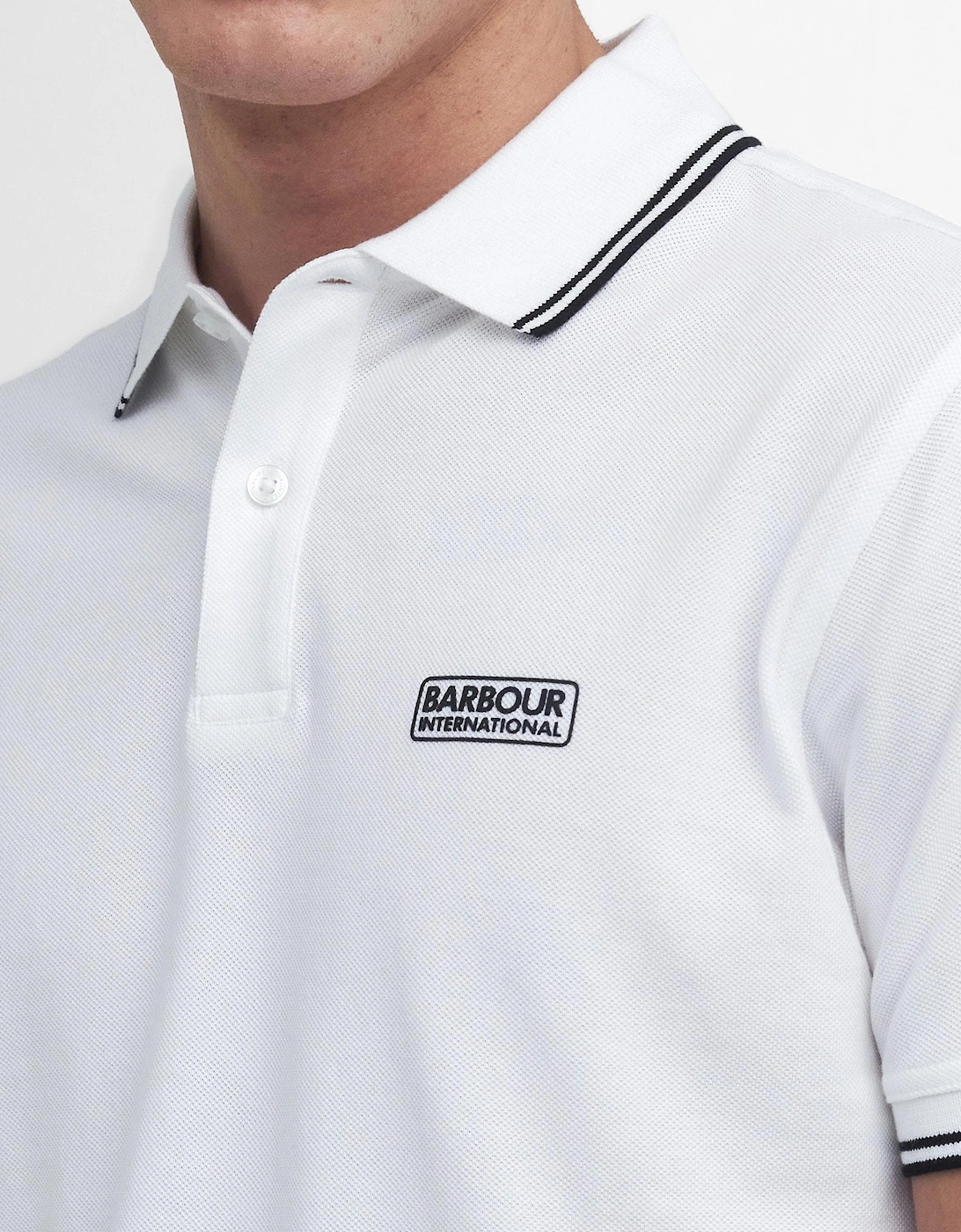 Evan Mens Tipped Polo Shirt