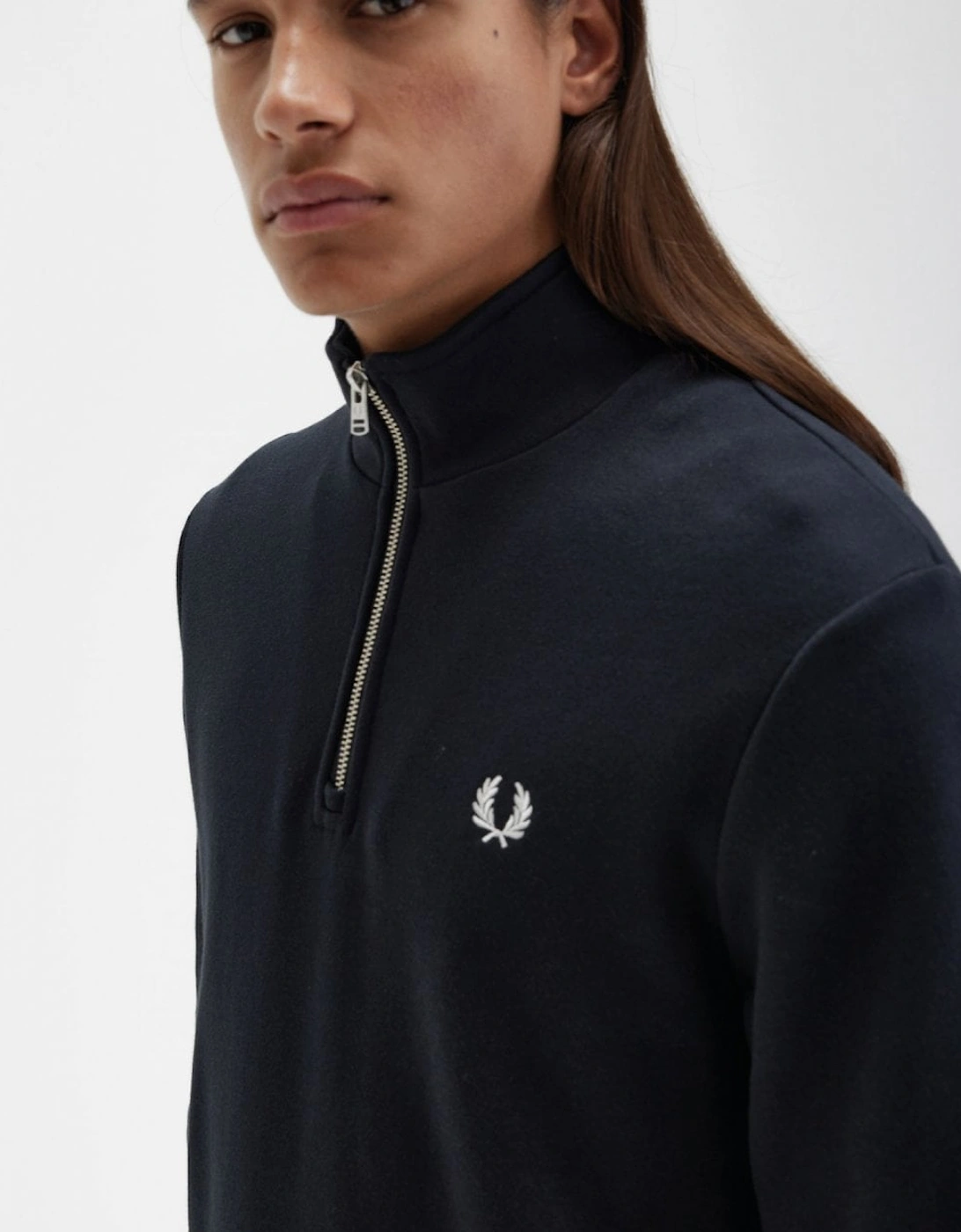 Mens Half Zip Sweatshirt NOS