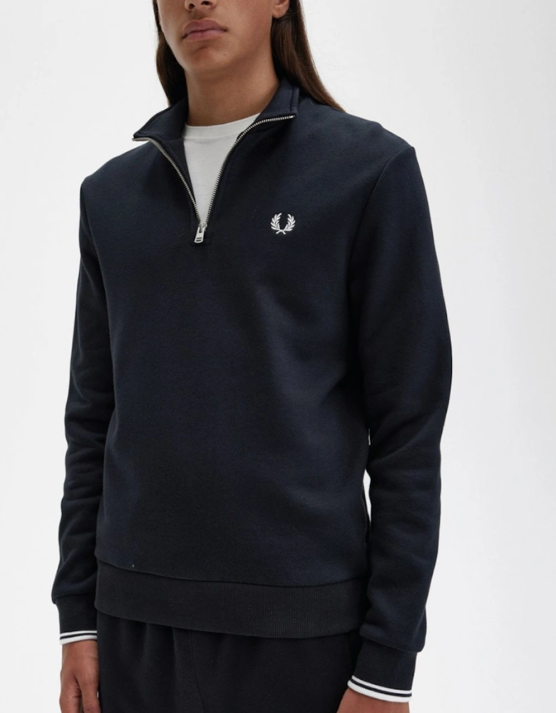 Mens Half Zip Sweatshirt NOS