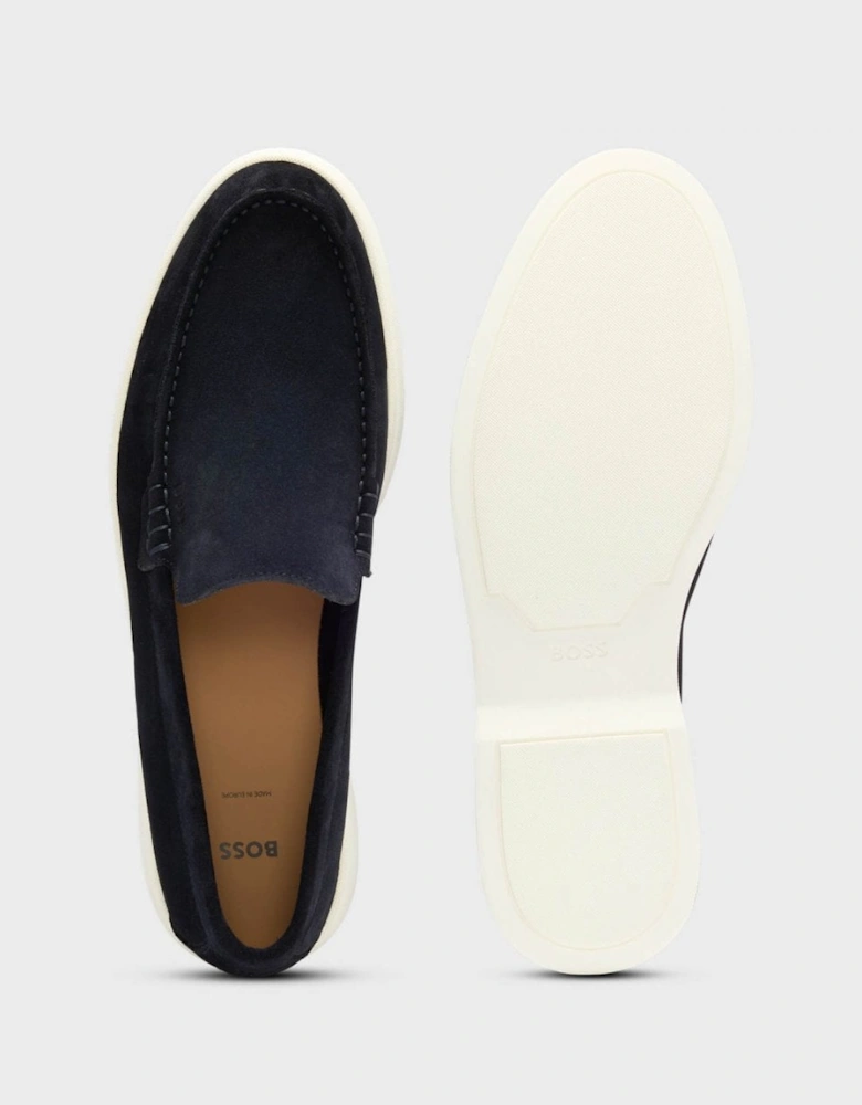 BOSS Orange Sienna Mens Suede Loafers
