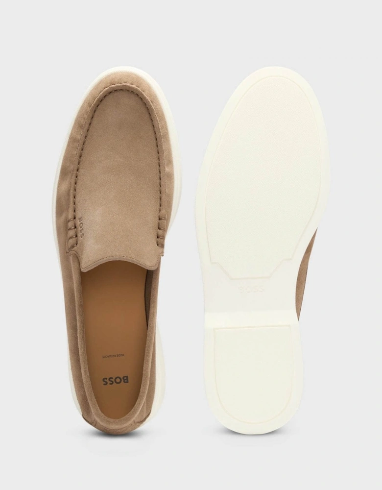 BOSS Orange Sienna Mens Suede Loafers