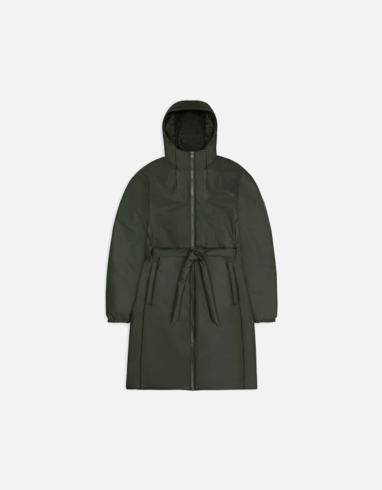 Lohja Long Insulated Curve Jacket - 03 Green