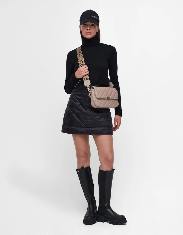 Quilted Soho Womens Crossbody Bag