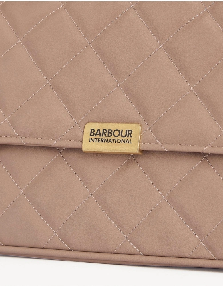 Quilted Soho Womens Crossbody Bag
