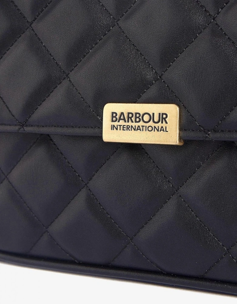 Quilted Soho Womens Crossbody Bag