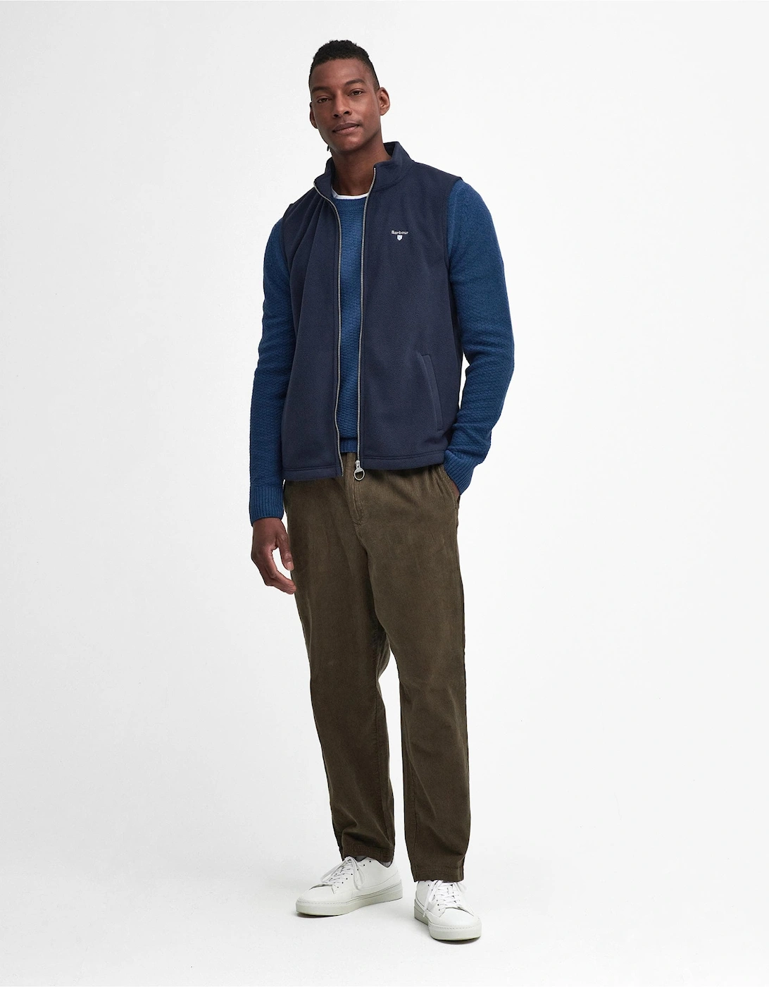Essentials Mens Fleece Gilet