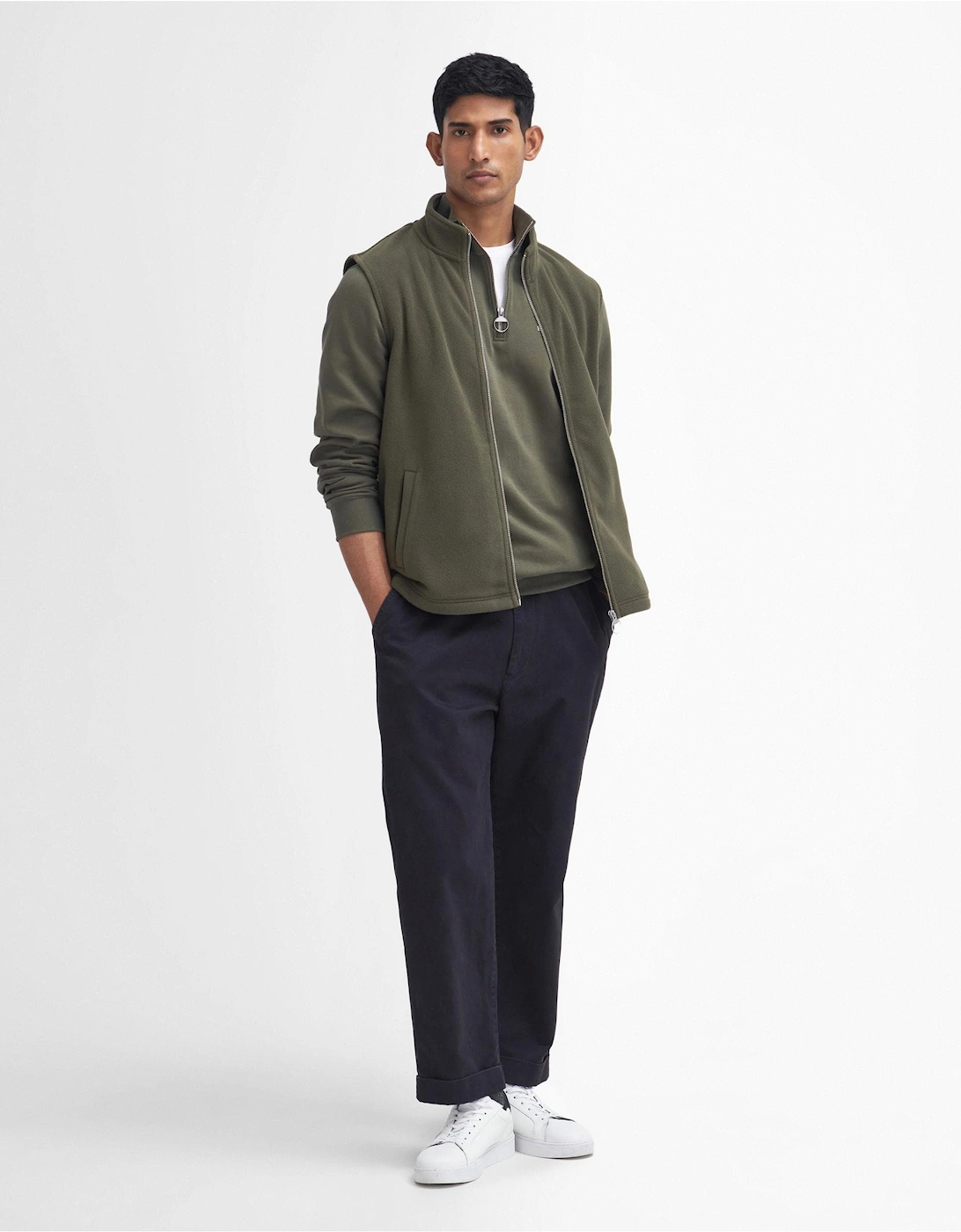 Essentials Mens Fleece Gilet