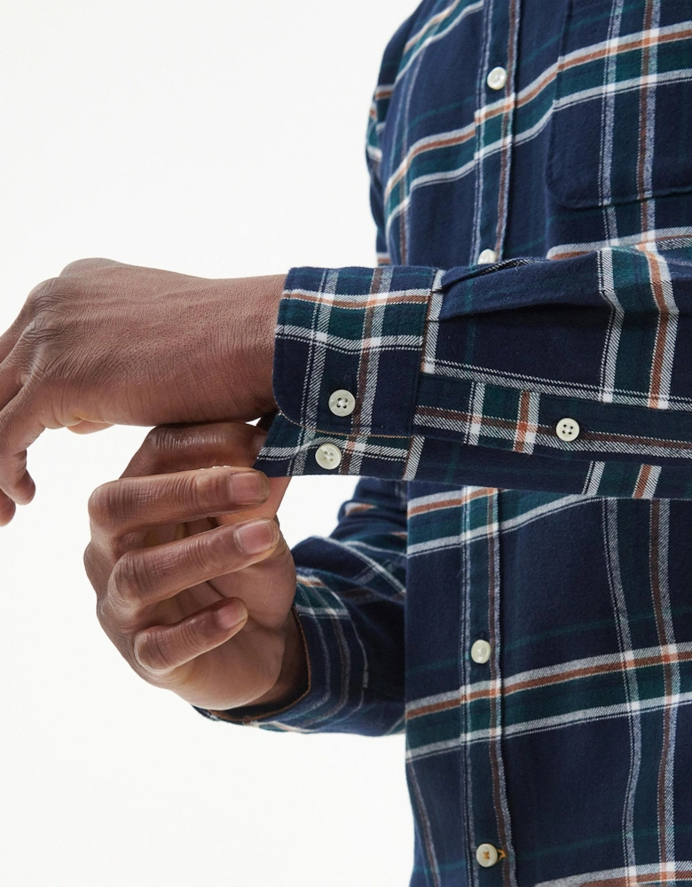 Ronan Tailored Check Mens Shirt
