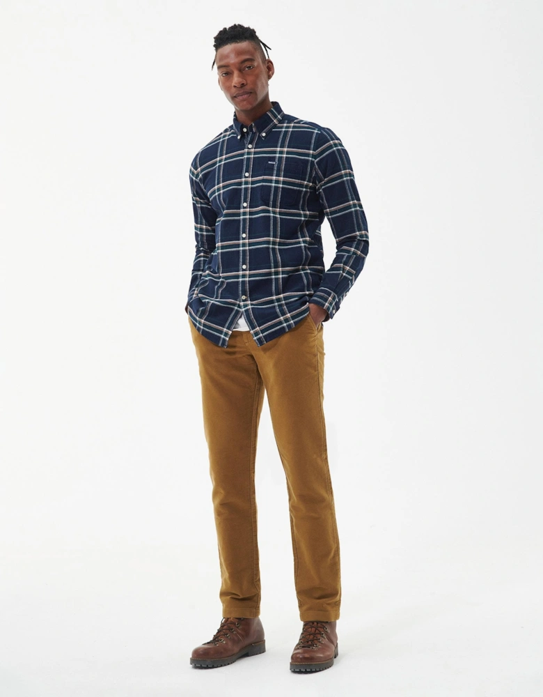 Ronan Tailored Check Mens Shirt