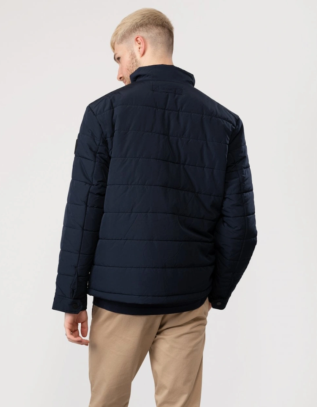 Mens Channel Quilted Jacket