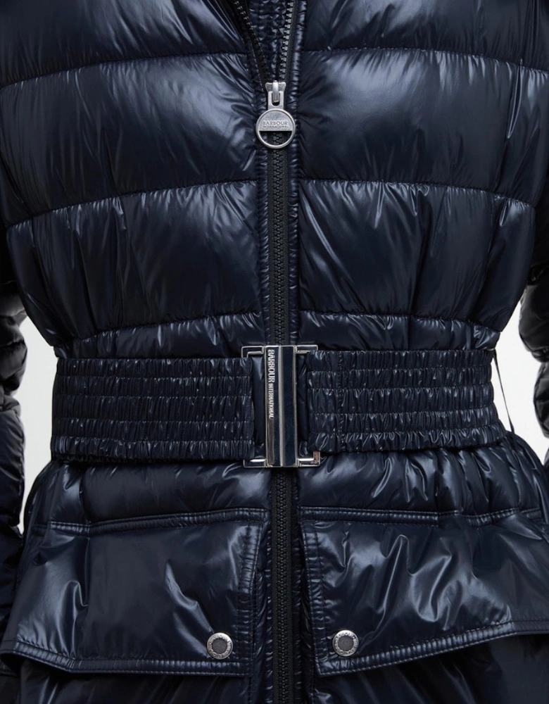 Aisha Womens Long Puffer Jacket