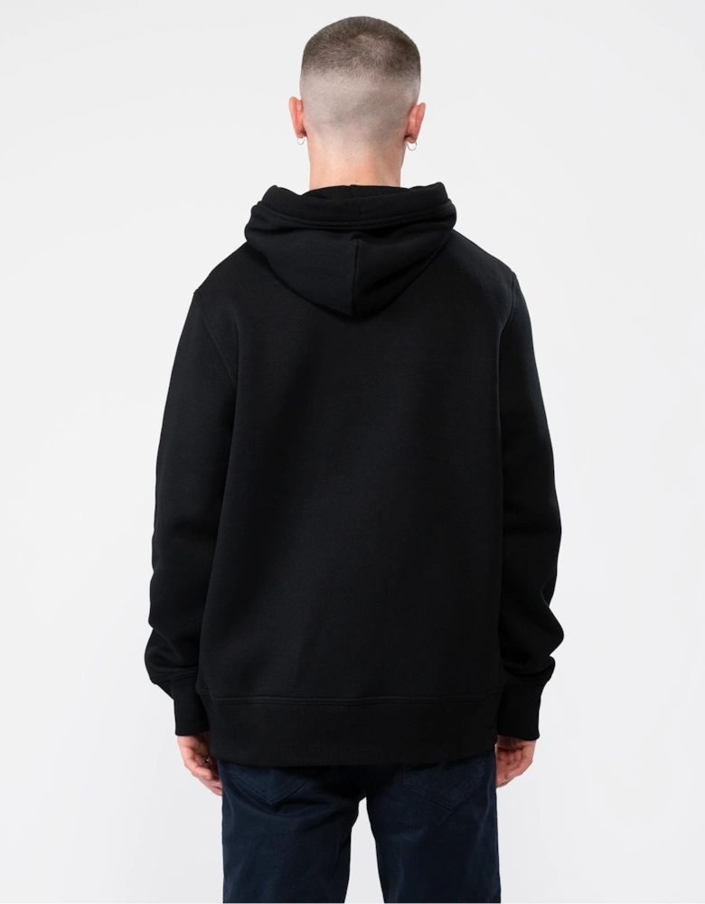 Mens Regular FIt Archive Shield Pullover Hoodie