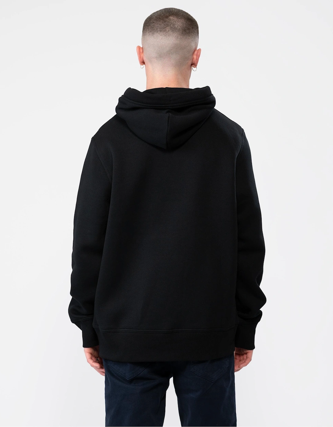 Mens Regular FIt Archive Shield Pullover Hoodie
