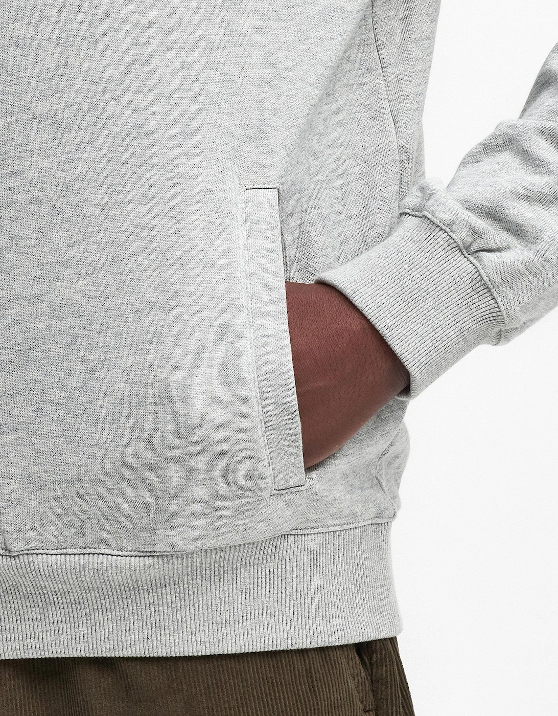 Beckhill Mens Half Zip Sweatshirt