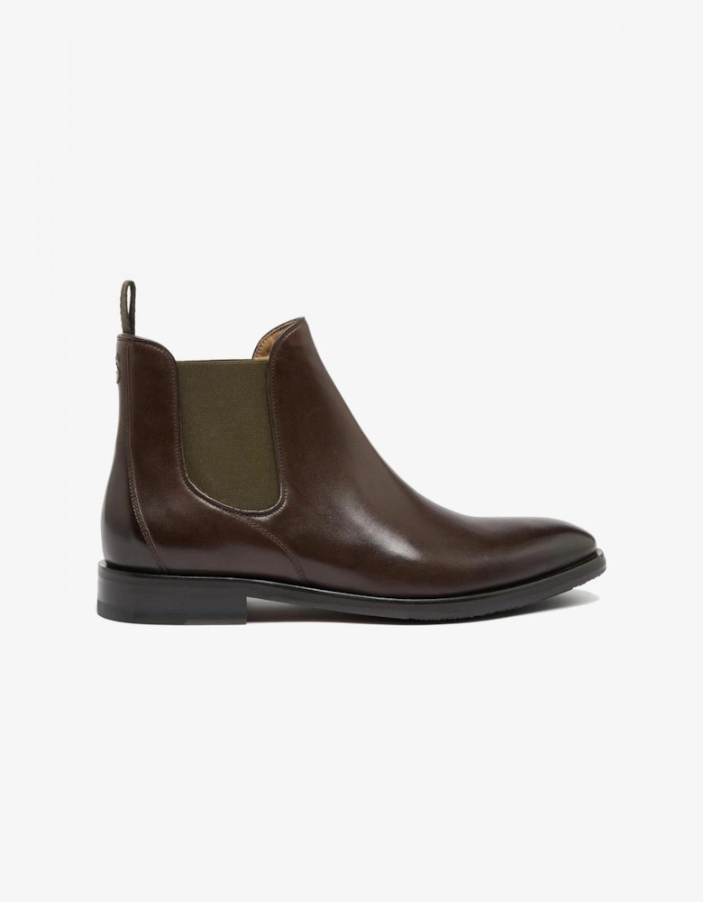 Andante Leather Mens Chelsea Boots - Brown