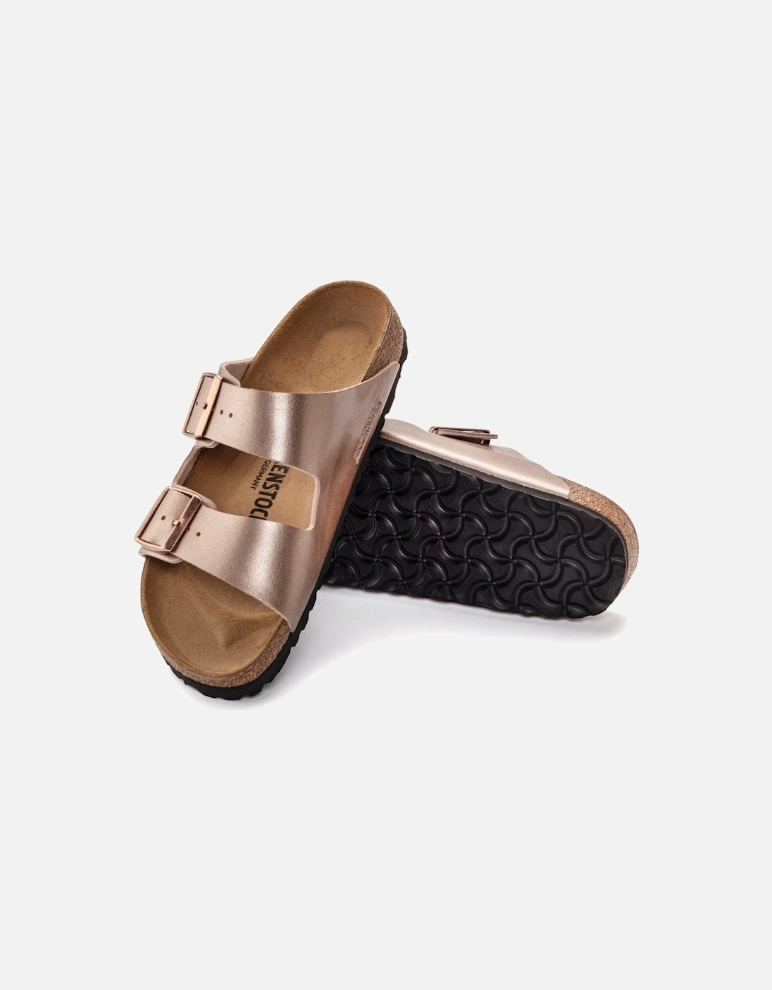 Birko-Flor Metallic Womens Sandals