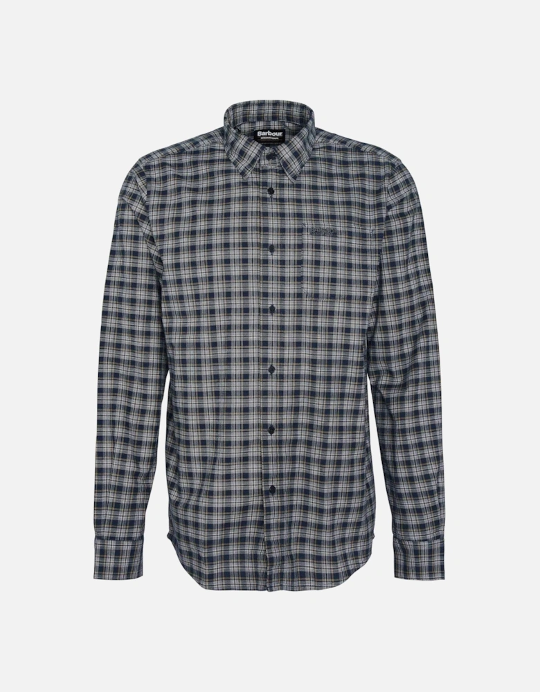 Hawks Mens Check Long Sleeve Oxford Shirt
