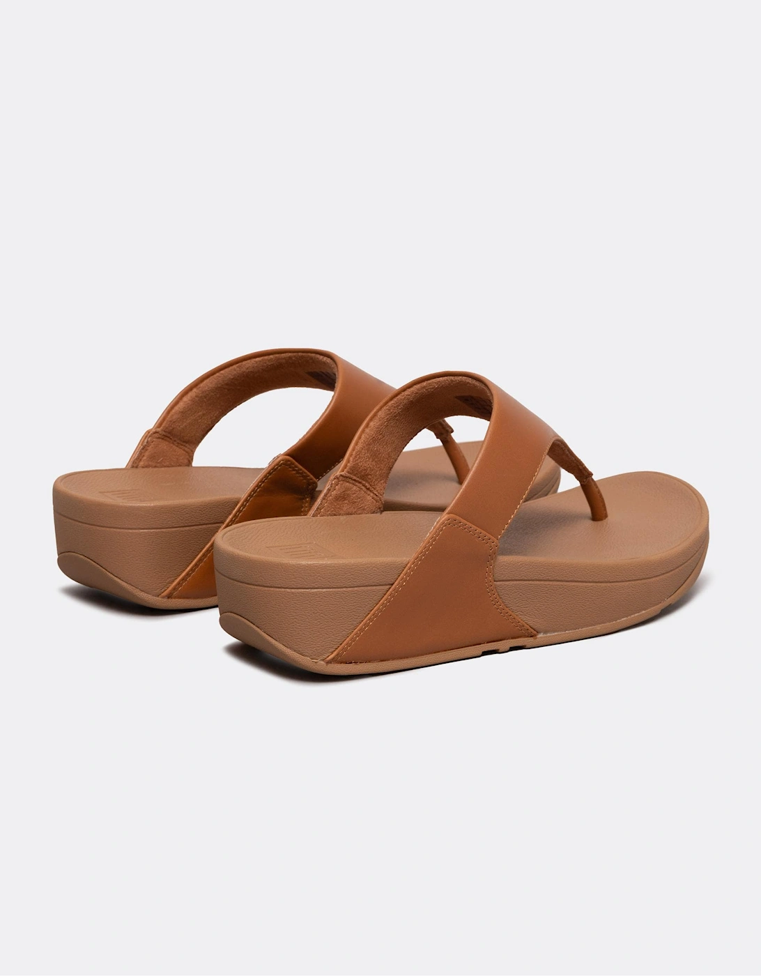 Lulu Leather Toepost Womens Flip-Flop