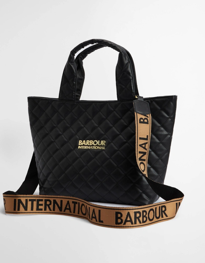Battersea Womens Mini Quilted Tote Bag