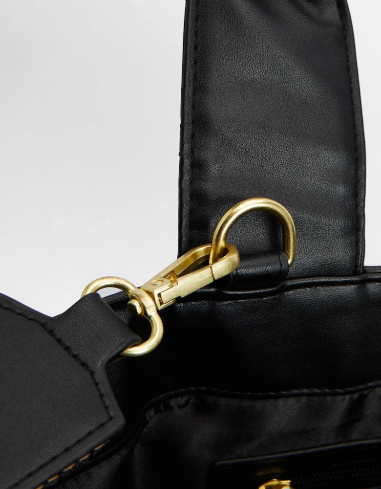 Battersea Womens Mini Quilted Tote Bag