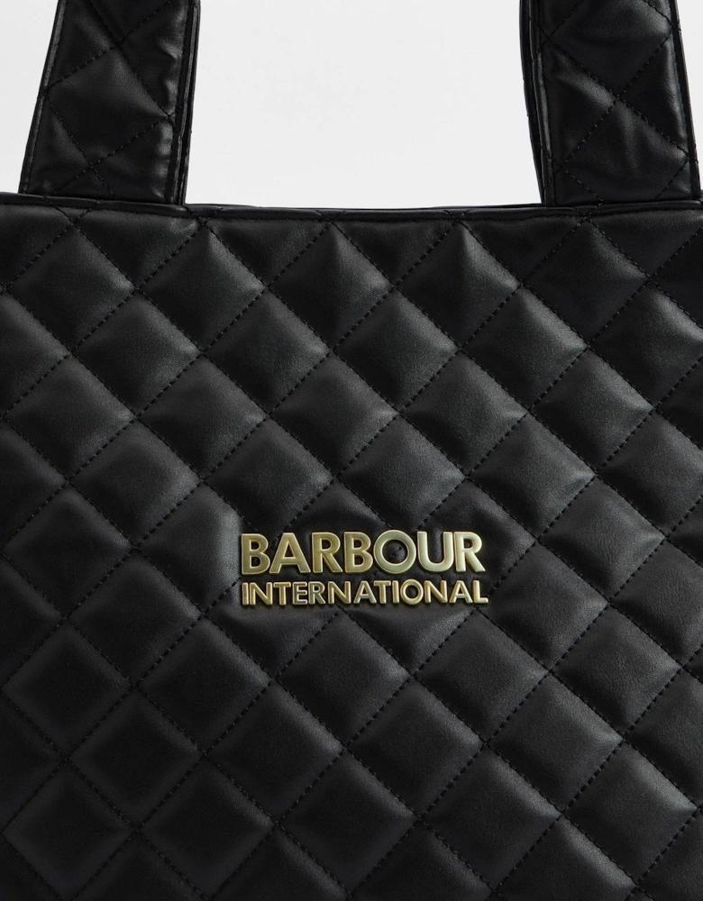 Battersea Womens Mini Quilted Tote Bag