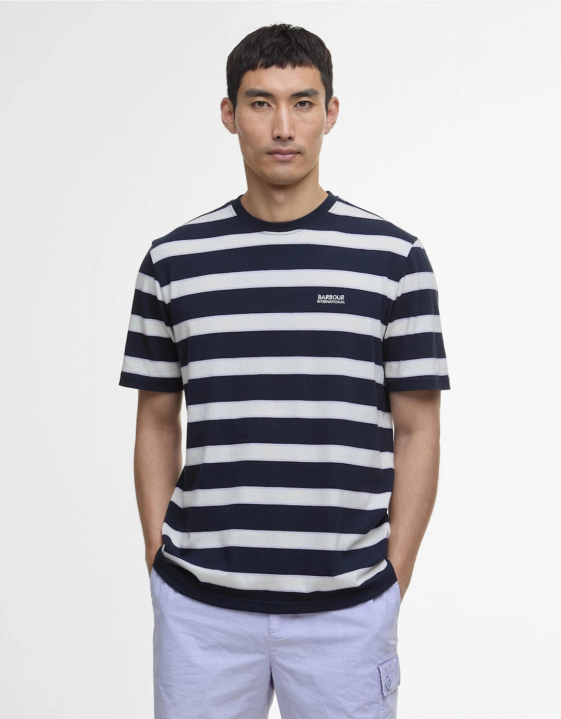Luca Stripe Mens T-Shirt
