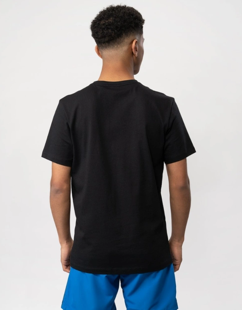 BOSS Orange Tales Mens Cotton-Jersey T-shirt With Logo Patch NOS