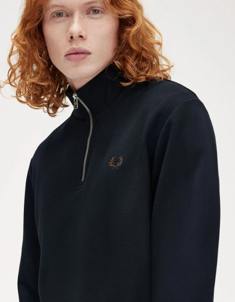 Mens Half Zip Sweatshirt