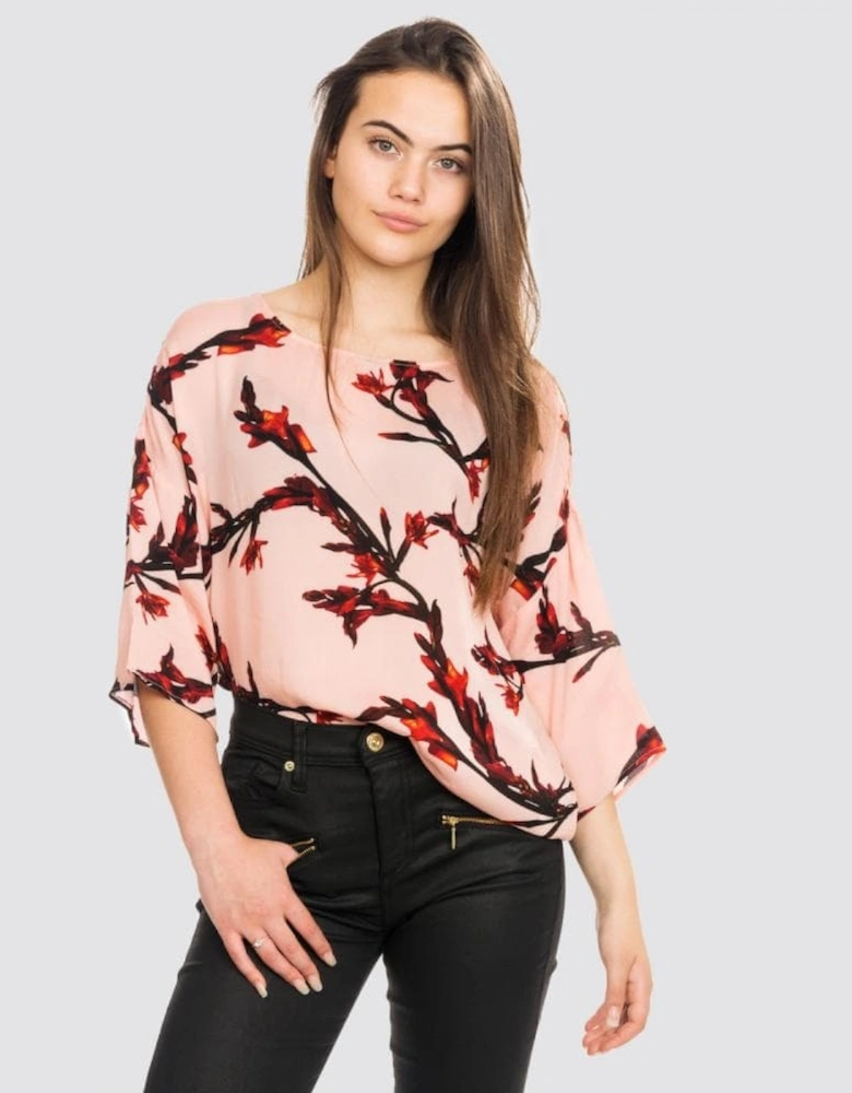 Marice SS Aop Womens Top 9315