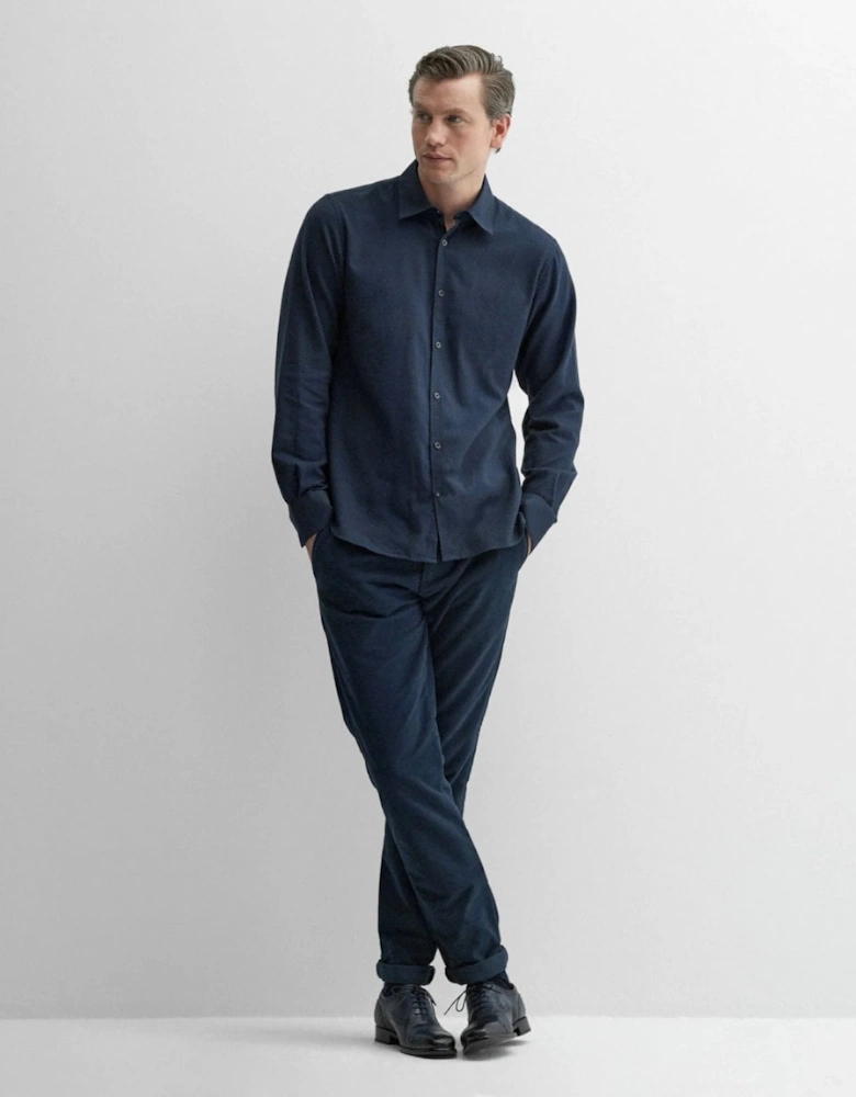 Hawkesworth Mens Brushed Cotton Shirt