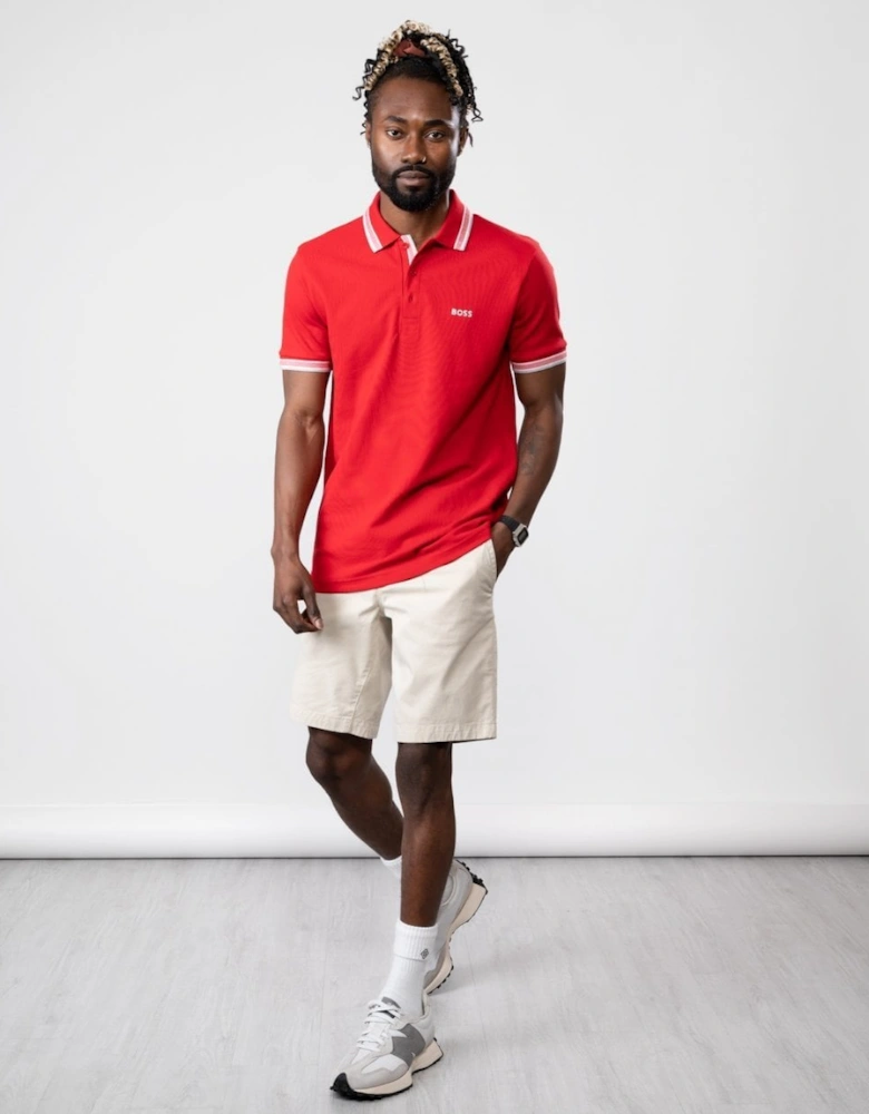 BOSS Green Paddy Contrast Mens Polo NOS
