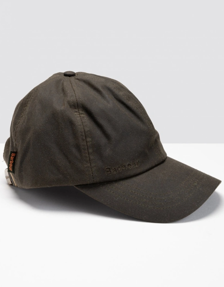Mens Wax Sports Cap - Olive