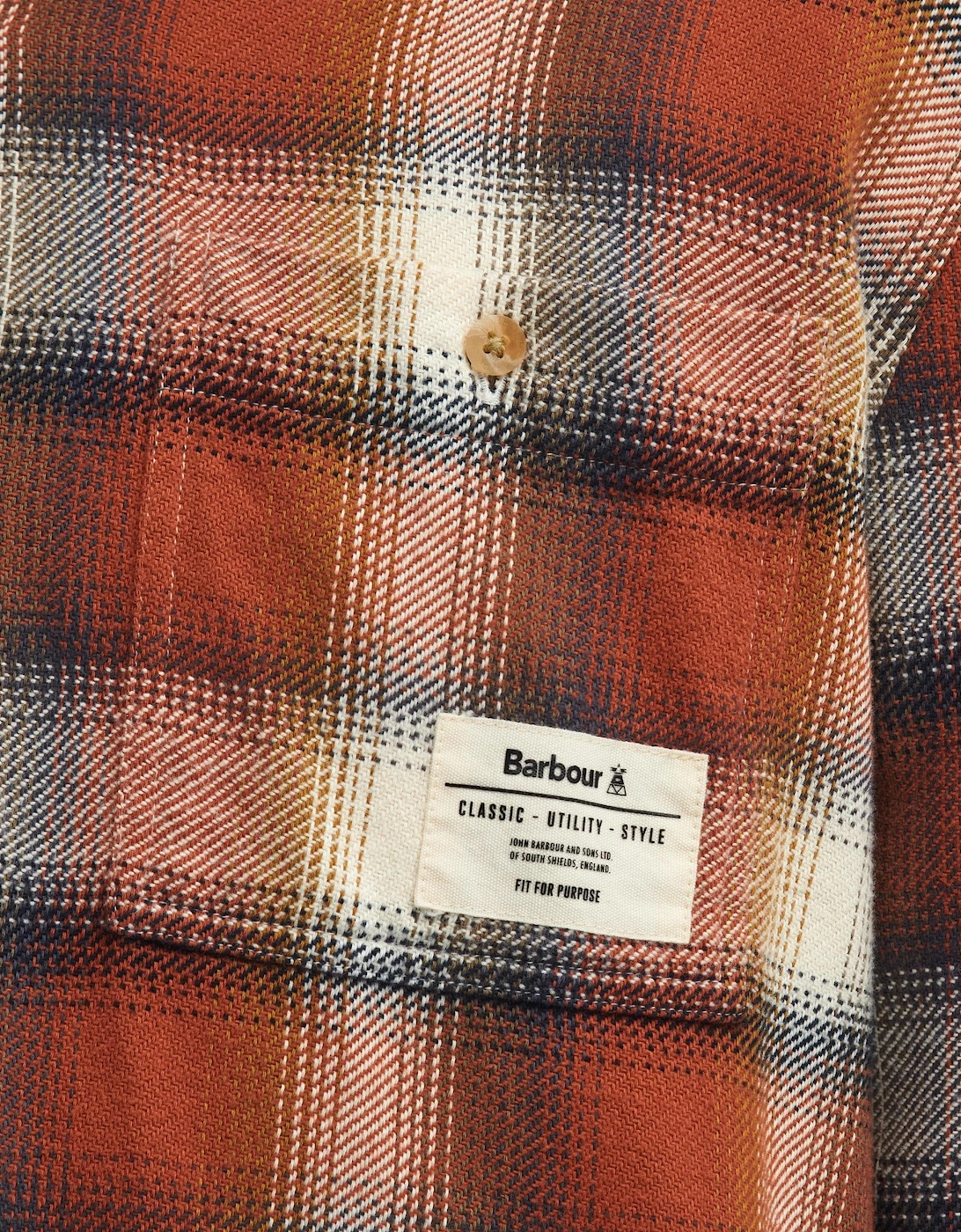 Stonebank Mens Relaxed Long Sleeve Checked Shirt