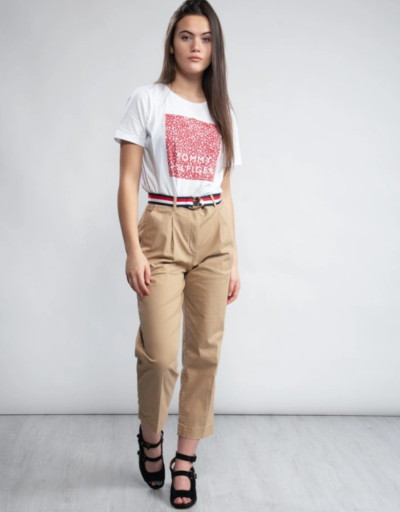 Th Essential Pleated Womens Chino