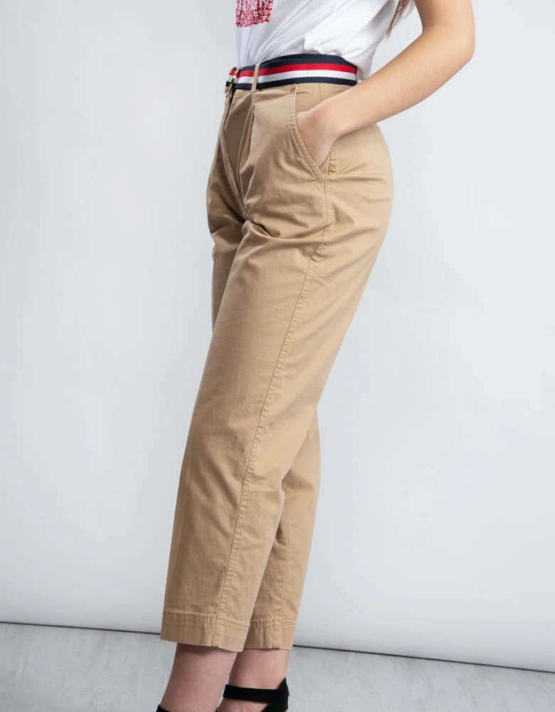 Th Essential Pleated Womens Chino