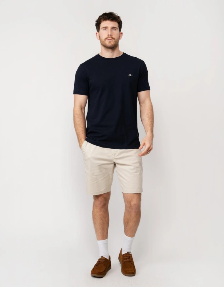 Mens Slim Pique Short Sleeve T-Shirt