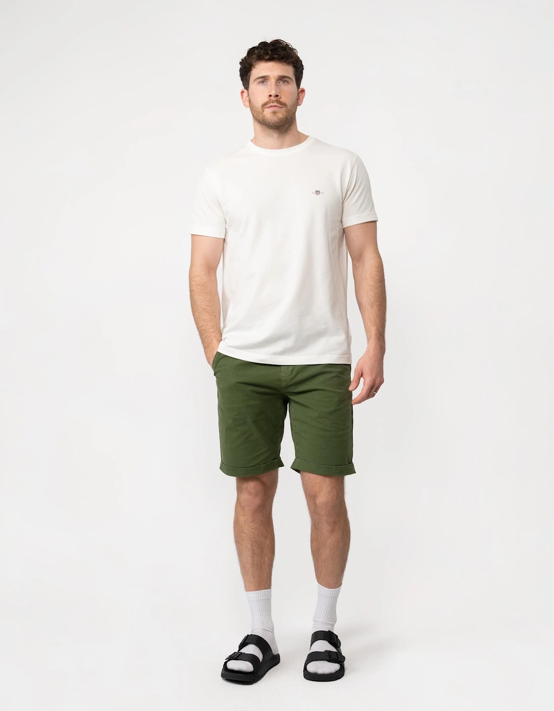 Mens Slim Pique Short Sleeve T-Shirt
