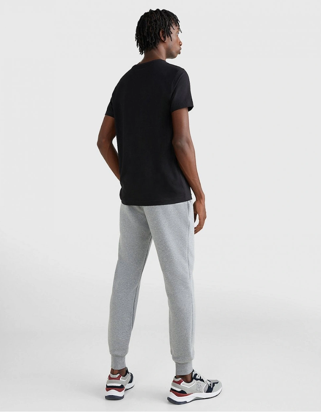 Core Stretch Mens Slim C-Neck T-Shirt