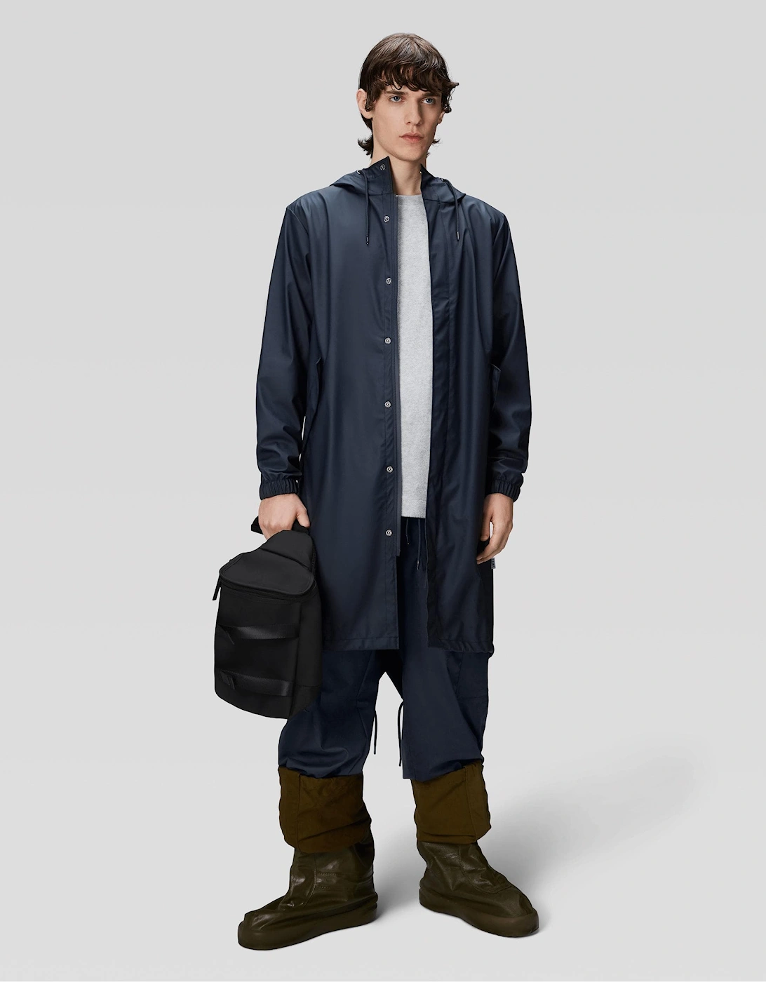 Unisex Fishtail Parka - 47 Navy